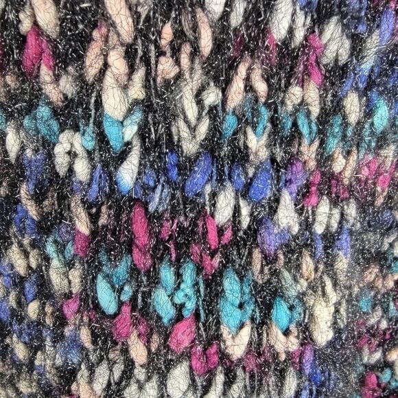 Express cowl neck oversized eyelash sweater small - Picture 5 of 9